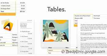 ‘Agenda’ date-focused notes app gains support for tables and more on iOS and Mac