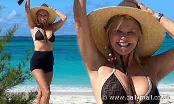 Christie Brinkley is still a knockout at 66 in Fendi bikini during vacation in Turks and Caicos