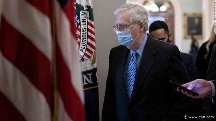 McConnell privately says he wants Trump gone