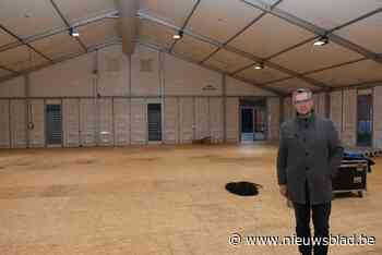 Opbouw vaccinatiecentrum op site De Zwaan zit op schema