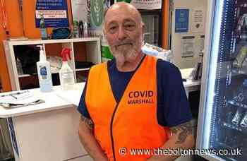 Bolton covid marshal volunteer shares experience of handing out advice to keep people safe - The Bolton News