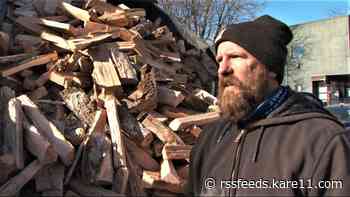 His own business slowed, man delivers free firewood to others