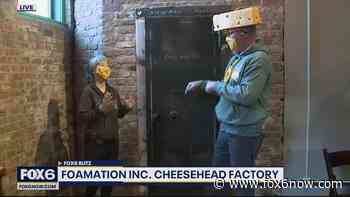 Back in 1987 Ralph Bruno made a cheese shaped wedge from his mother's couch stuffing - FOX 6 Milwaukee