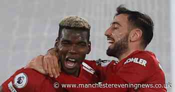 Bruno Fernandes' one-word reaction to Paul Pogba's Manchester United goal against Fulham - Manchester Evening News