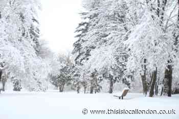 Where snow is likeliest in SW London and Surrey this weekend