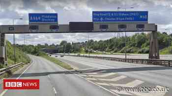 Man charged after woman dies in M60 crash