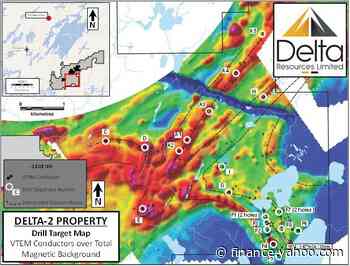 Delta Releases Drilling Plan To Test Its VMS Targets in Chibougamau, Quebec - Yahoo Finance