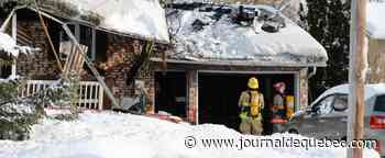 Corps retrouvé dans une résidence incendiée à Saint-Ours: il pourrait s’agir d’un homicide