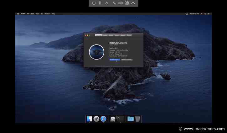 Video Demos macOS Catalina Running on iPad Pro via x86 Emulation