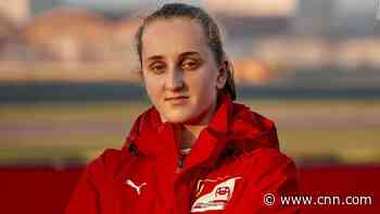 Maya Weug becomes first female driver to earn a spot in the Ferrari Driver Academy