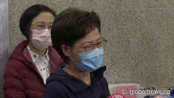 Coronavirus: Hong Kong's Carrie Lam says lockdown, compulsory testing, to 'dispel residents' worries' | Watch News Videos Online - Globalnews.ca