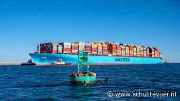Maersk Essen verliest tot wel 750 containers - Schuttevaer.nl