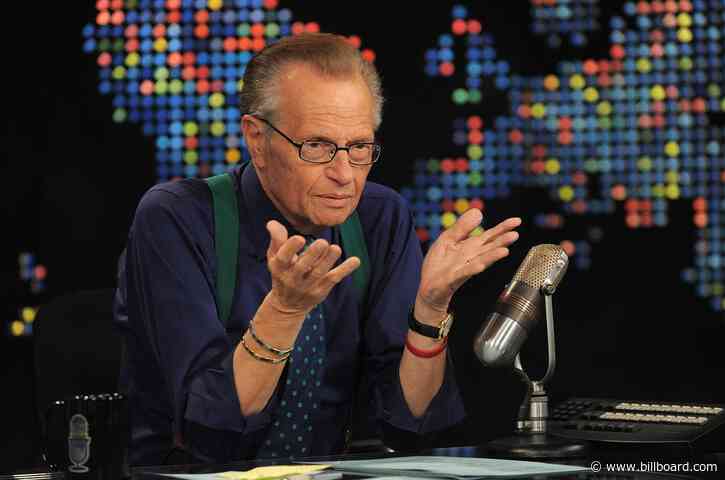 Remembering Larry King’s Interviews with Lady Gaga, Prince, Beyonce & More