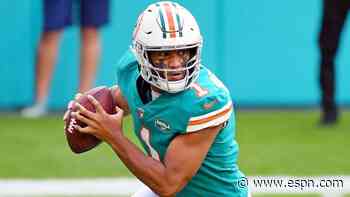 Fins QB coach hire Frye has familiarity with Tua