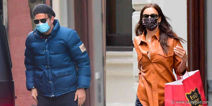 Bradley Cooper & Irina Shayk Spend the Day Together with Their Daughter