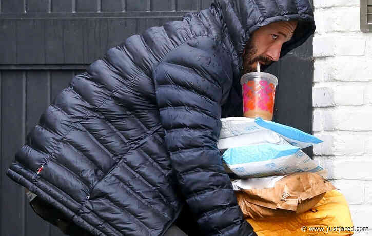 Ben Affleck Is Doing Another Balancing Act with His Dunkin' Coffee!