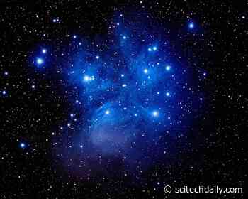 Massive Rotating Stars in the Pleiades Cluster