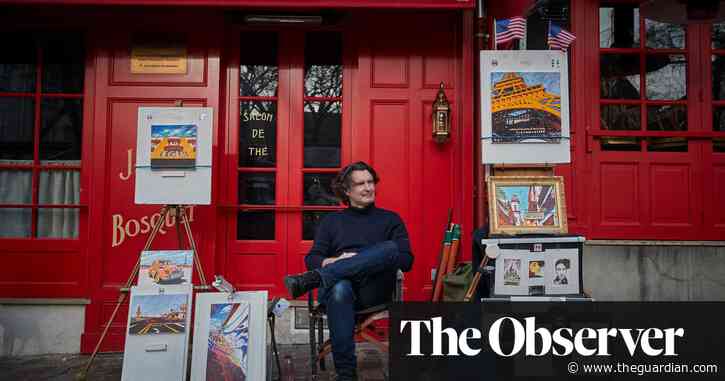 By the homes of Degas and Renoir, Paris street artists face a lonely struggle