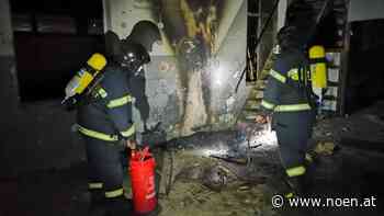Einsatz in Neunkirchen - Zündler beim alten Lagerhaus - NÖN.at