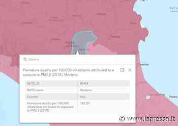 Il M5S: 'Modena, 744 morti premature ogni anno a causa del Pm 2.5' - La Pressa