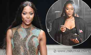 Naomi Campbell reveals swimming in sea helped her keep up New Year's resolution of quitting smoking