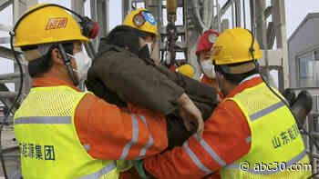 Trapped for 2 weeks, 11 workers rescued from China gold mine