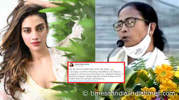 Nusrat Jahan condemns chanting of 'Jai Shri Ram' when West Bengal CM Mamata Banerjee came on dais to address Netaji event