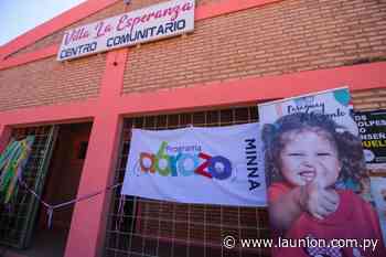 Inauguran nuevo centro del programa Abrazo en Itacurubí del Rosario - La Unión - launion.com.py