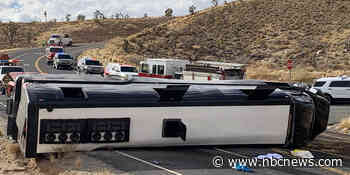 1 dead, others hurt after tour bus rolls on its way to Grand Canyon