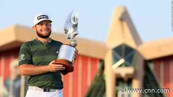 Tyrrell Hatton wins Abu Dhabi Championship as Rory McIlroy fades on the final day