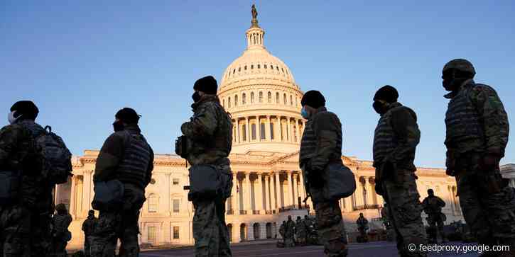 Thousands of members of the National Guard will remain stationed in DC during Trump's impeachment trial