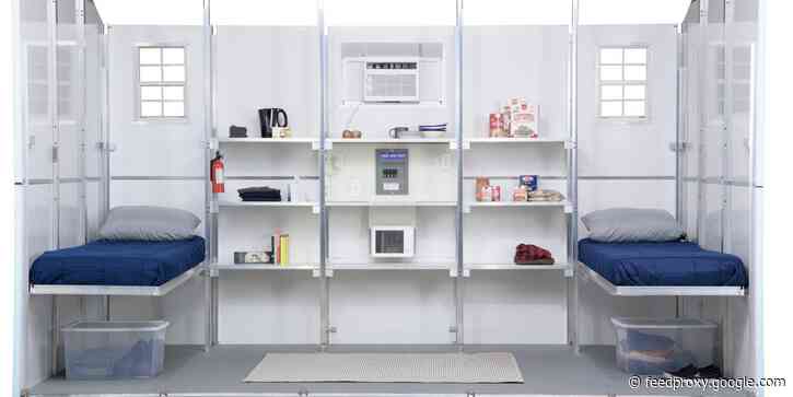 A Washington company is creating $5,000 prefab tiny homes that can be setup in 30 minutes to help solve the homelessness crisis - see how it works