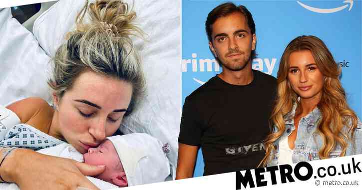 Love Island’s Dani Dyer ‘completely in love’ as she welcomes son with boyfriend  Sammy Kimence