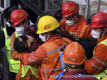11 Miners Rescued In China After 2 Weeks Trapped Below Ground - Wyoming Public Media