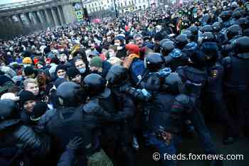 Thousands arrested at Russia protests, including opposition leader Navalny's wife