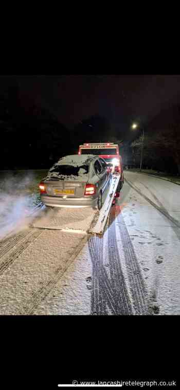 Action as 5 from different households found in car
