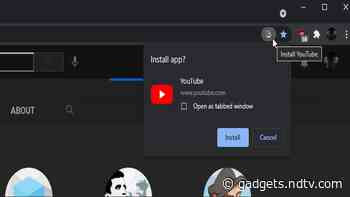 YouTube.com Now Available to Be Installed as a Progressive Web App