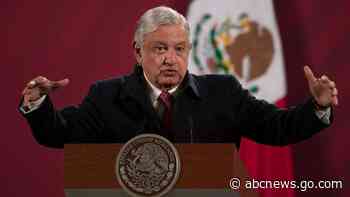Mexico's president says he's tested positive for COVID-19