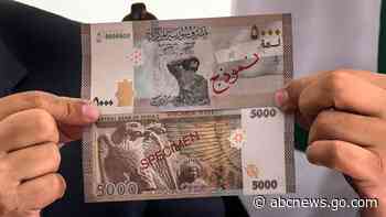 Syria floats new bank note amid soaring inflation