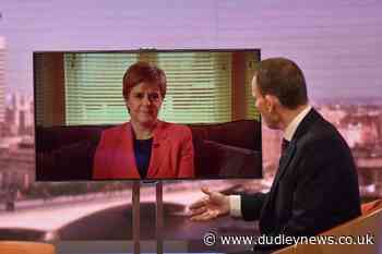 Sturgeon says Johnson is 'frightened of democracy' - Dudley News