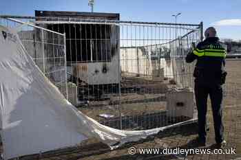 Rioting youths in Dutch village set fire to coronavirus testing centre - Dudley News