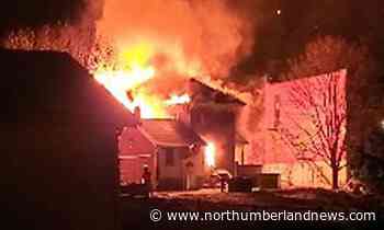 Firefighters battling blaze at Golden Rooster Restaurant in downtown Colborne - northumberlandnews.com