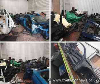 SEIZED: Stolen 'high-powered' cars found in chop shop