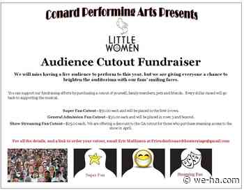 Conard Performing Arts Recruiting 'Cutout' Audience - http://www.we-ha.com