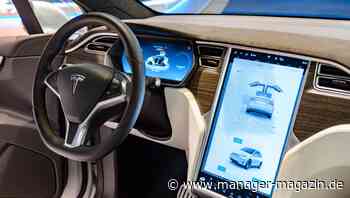 Tesla-Touchscreen-Problem ein Fall für die Kfz-Aufseher
