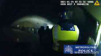 Police break up illegal 300-person rave in London