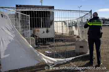 Rioting youths in Dutch village set fire to coronavirus testing centre - Enfield Independent