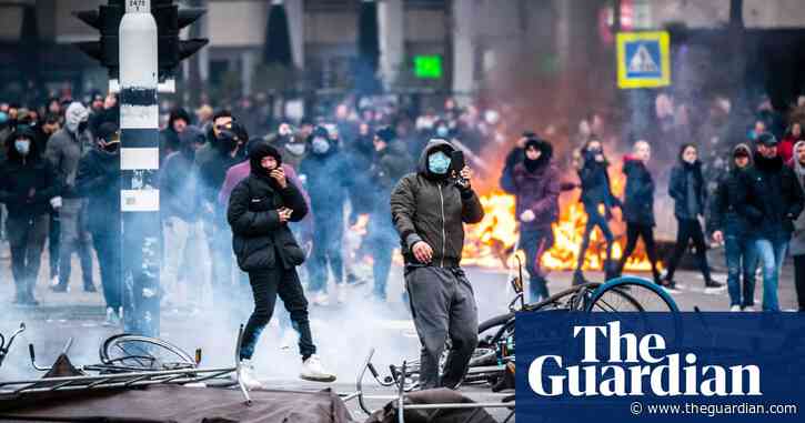 Dutch leaders condemn 'criminal' clashes at anti-lockdown protests