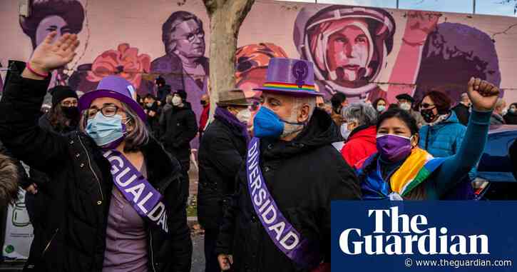 Mural in Madrid that celebrates women pitched into Spain's culture wars