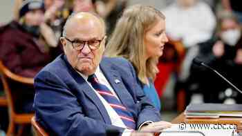 Toronto's Dominion Voting Systems sues Rudy Giuliani for $1.3B US